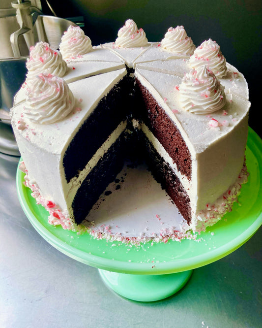 Buttermint Bark Cake